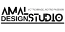 Logo d’Amal Studio Design, studio de design graphique au Maroc