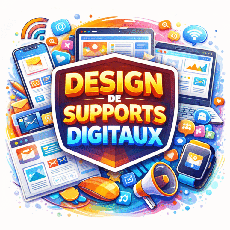 design de supports digitaux